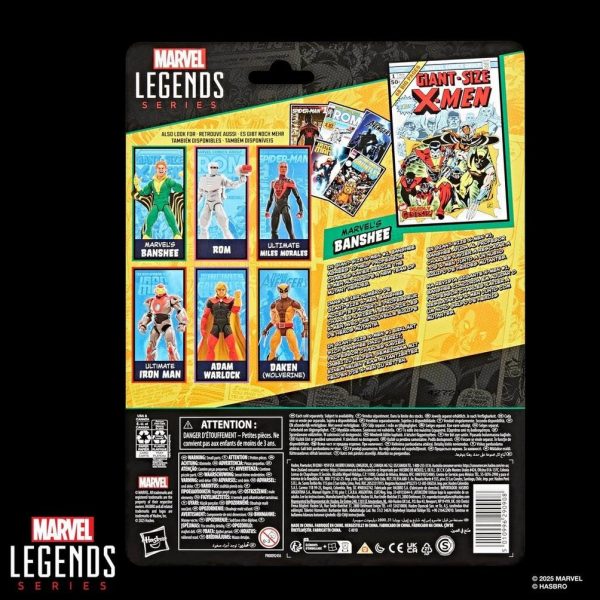 Hasbro's comic-inspired Marvel Legends Series reveals include Rom